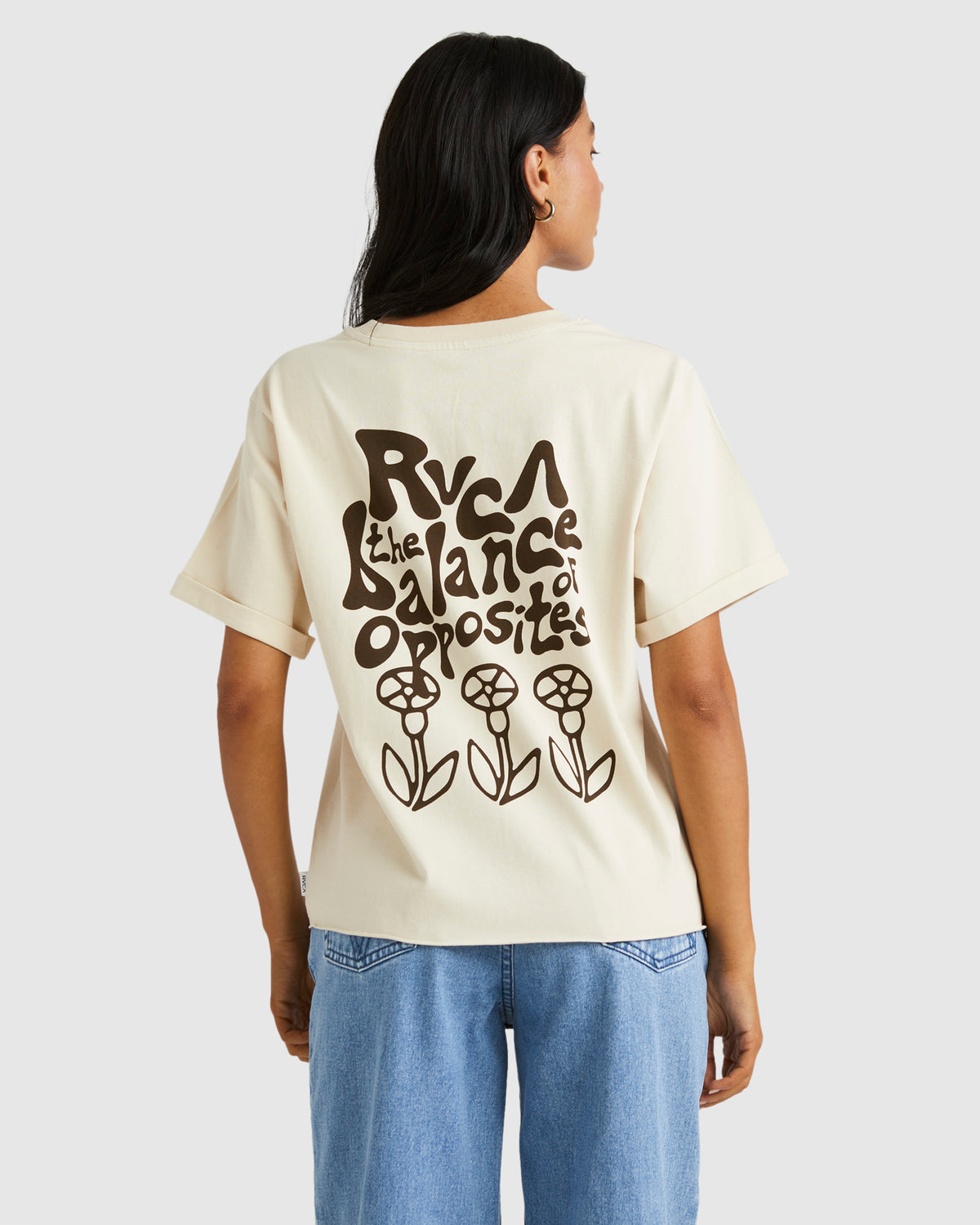 ALL IN A ROW CUFFED TEE