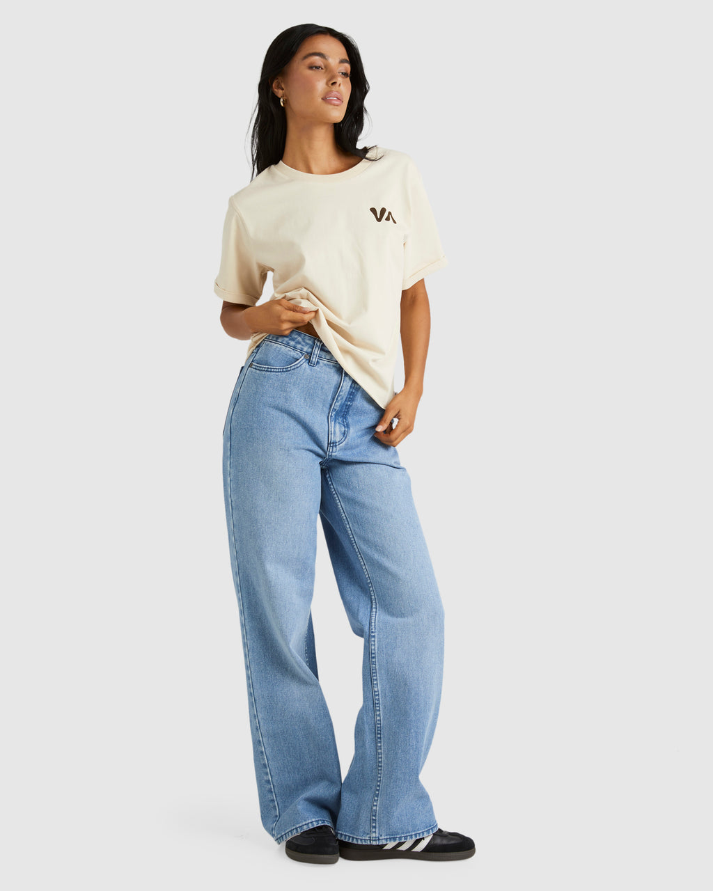 ALL IN A ROW CUFFED TEE