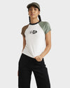 Womens Dome Shrunken T-Shirt