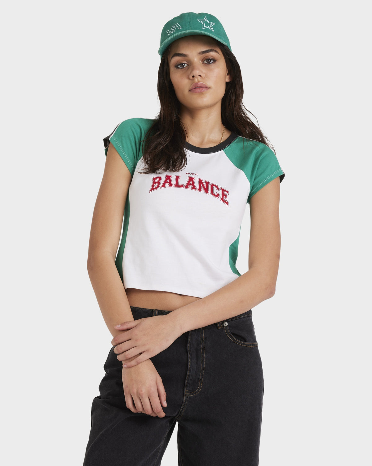 Womens Balance Shrunke T-Shirt