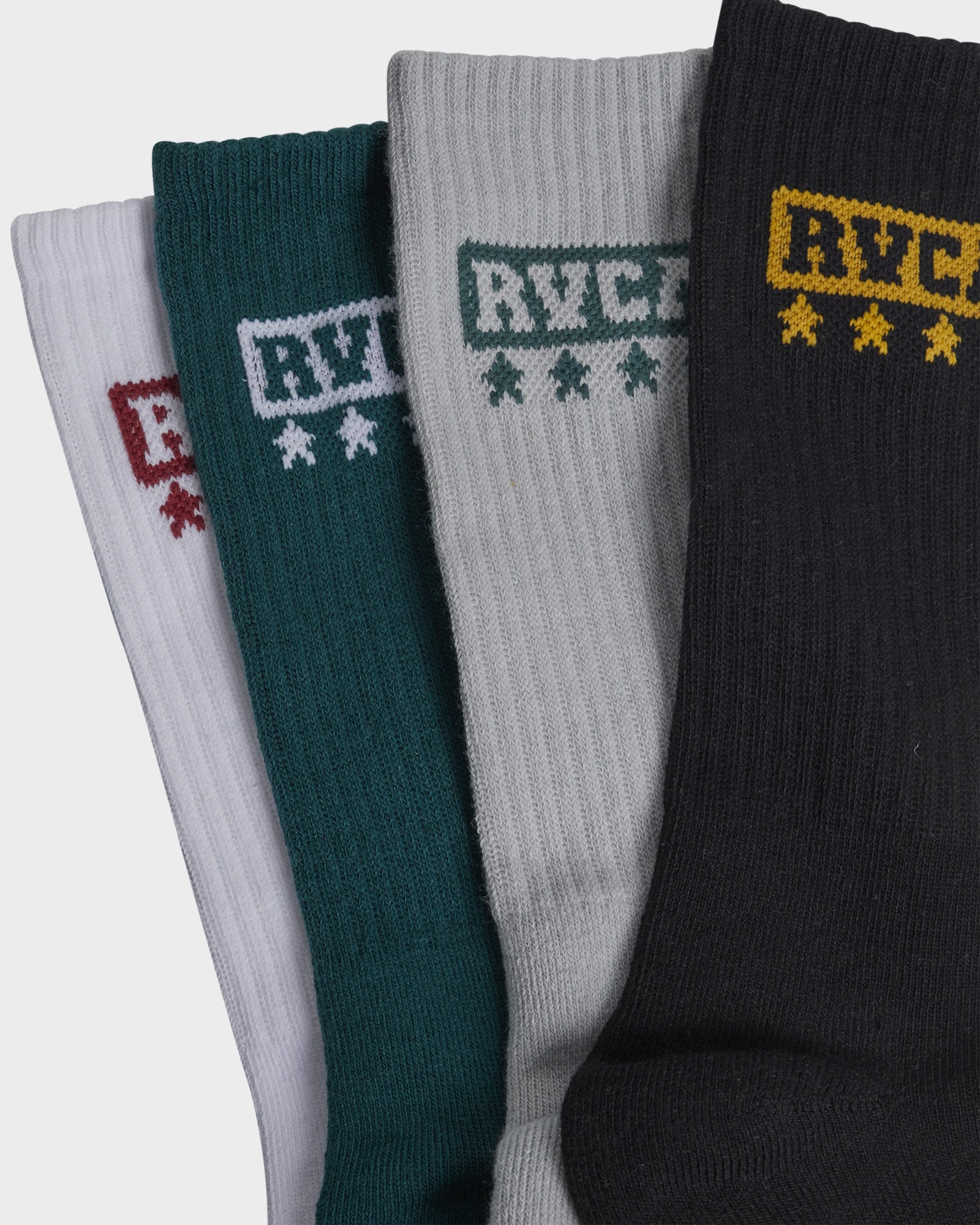RVCA SEASONAL SOCK 4 PACK