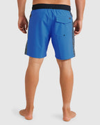 Mens Tabloid Elastic 17" Boardshorts