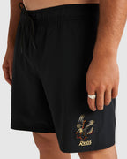Mens Falcon Elastic 17" Boardshorts