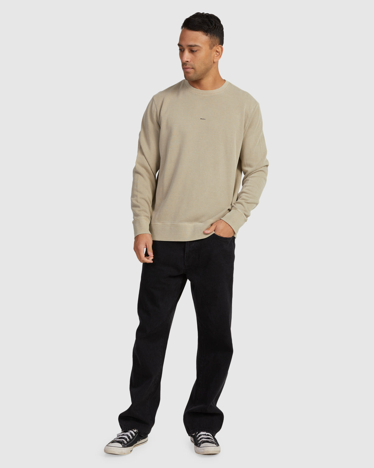 Mens RVCA Smalls Crew Neck