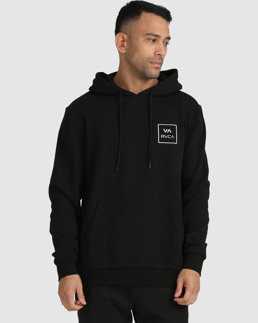 RVCA VA All The Way Pullover Hoodie - Ash Blue, Large