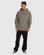 BIG RVCA WASHED HOODIE