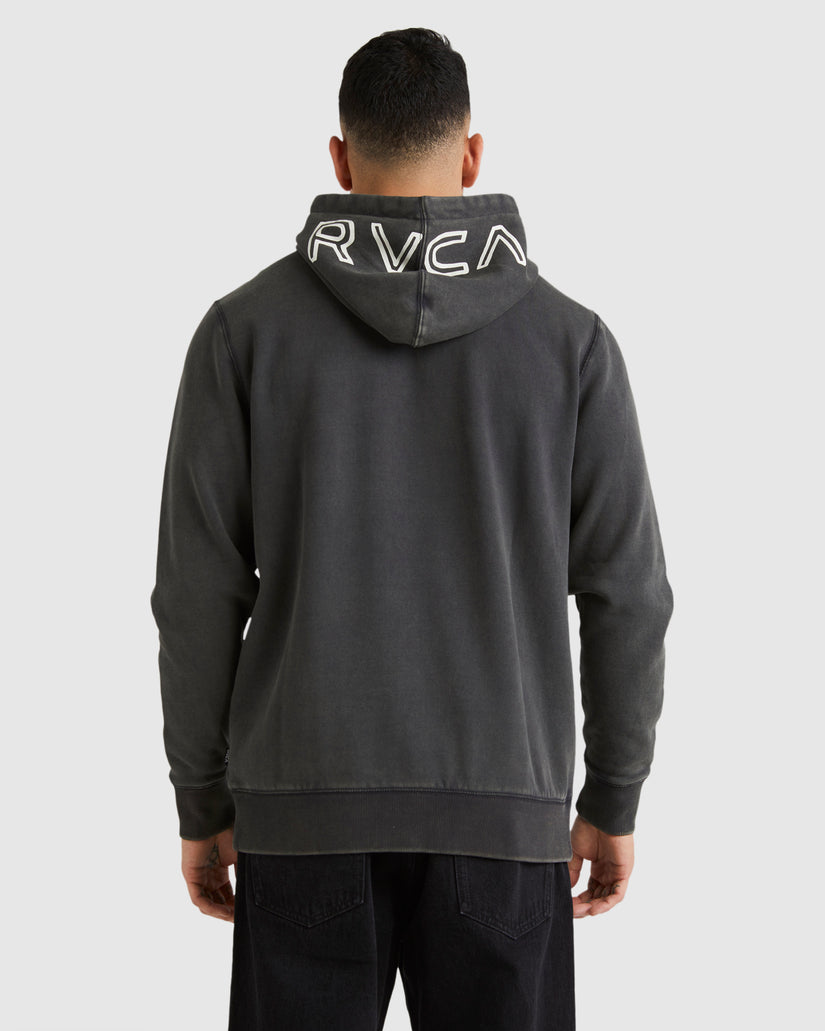 Mens Stacked Pullover Hoodie