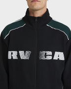 Mens RVCA Panelled Pullover Hoodie