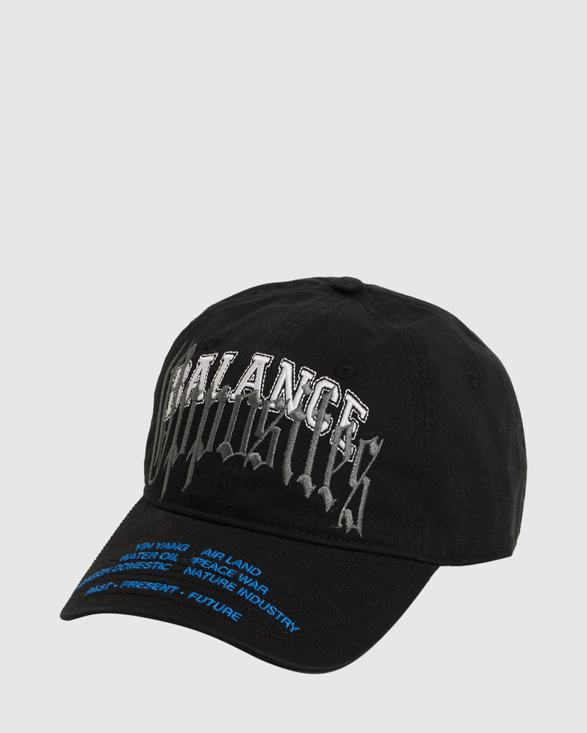 Mens Overlay Strapback Cap