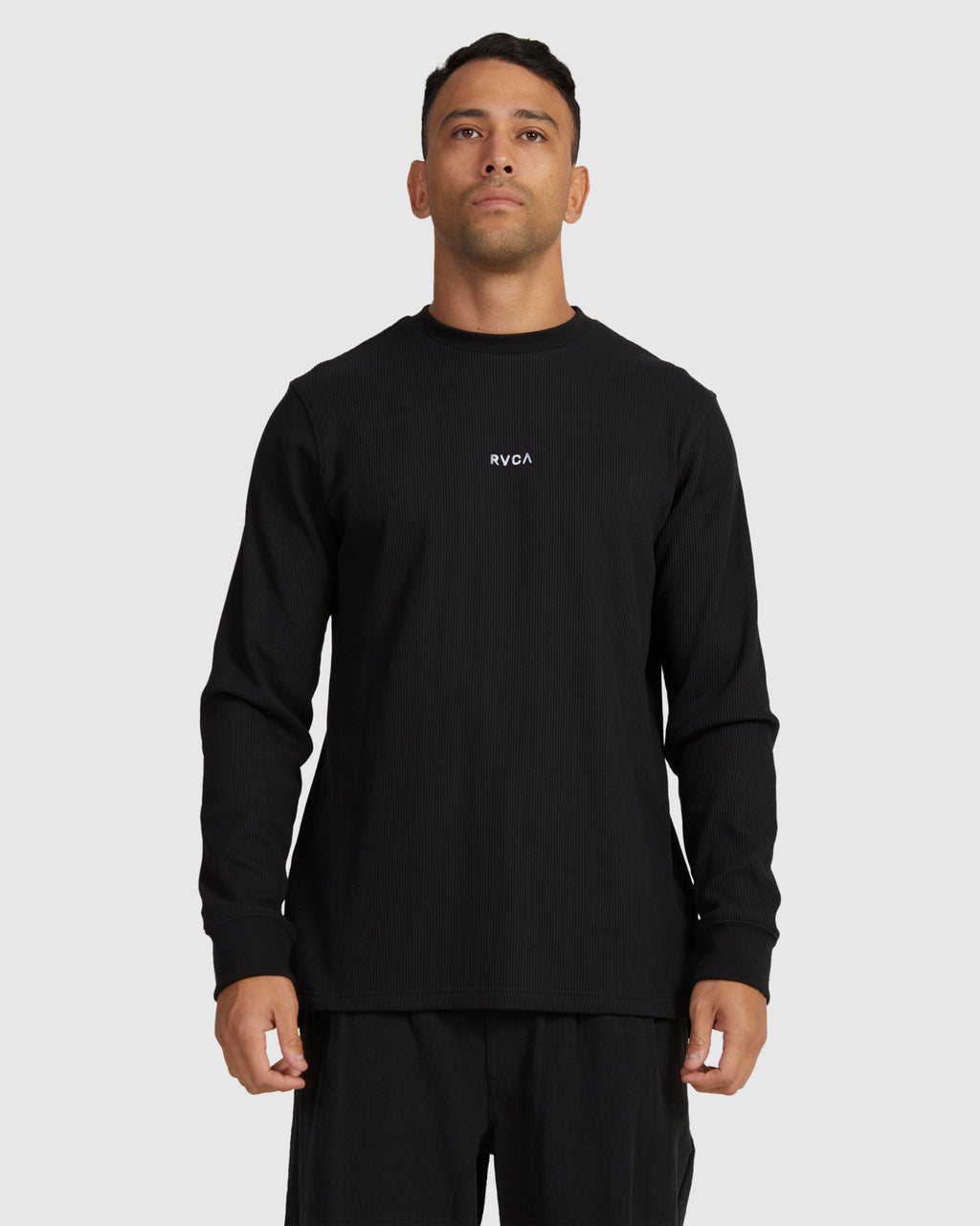 Mens Haru Waffle Long Sleeve T-Shirt