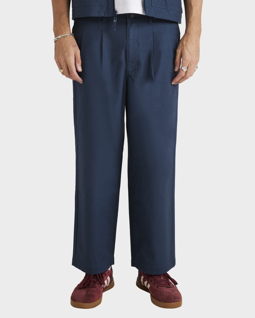 Mens Varsity Twill Trouser Pants