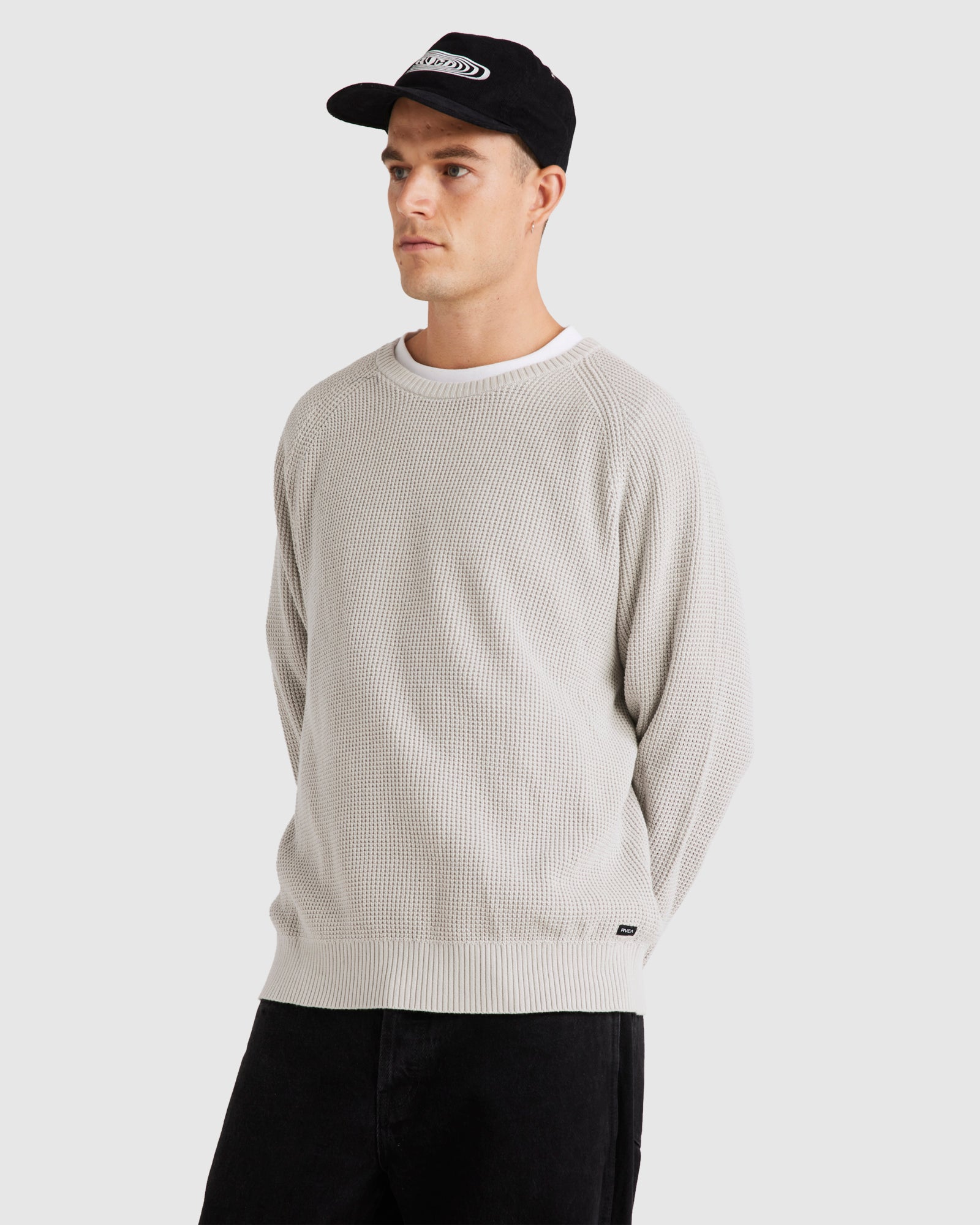 Mens Duke Raglan Knit Sweater