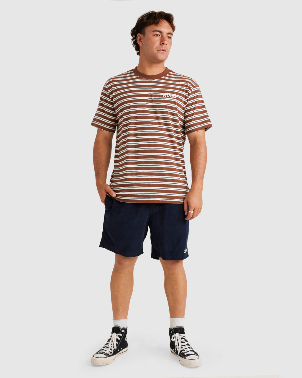 Mens Escape Cord Elastic Edge Walkshorts