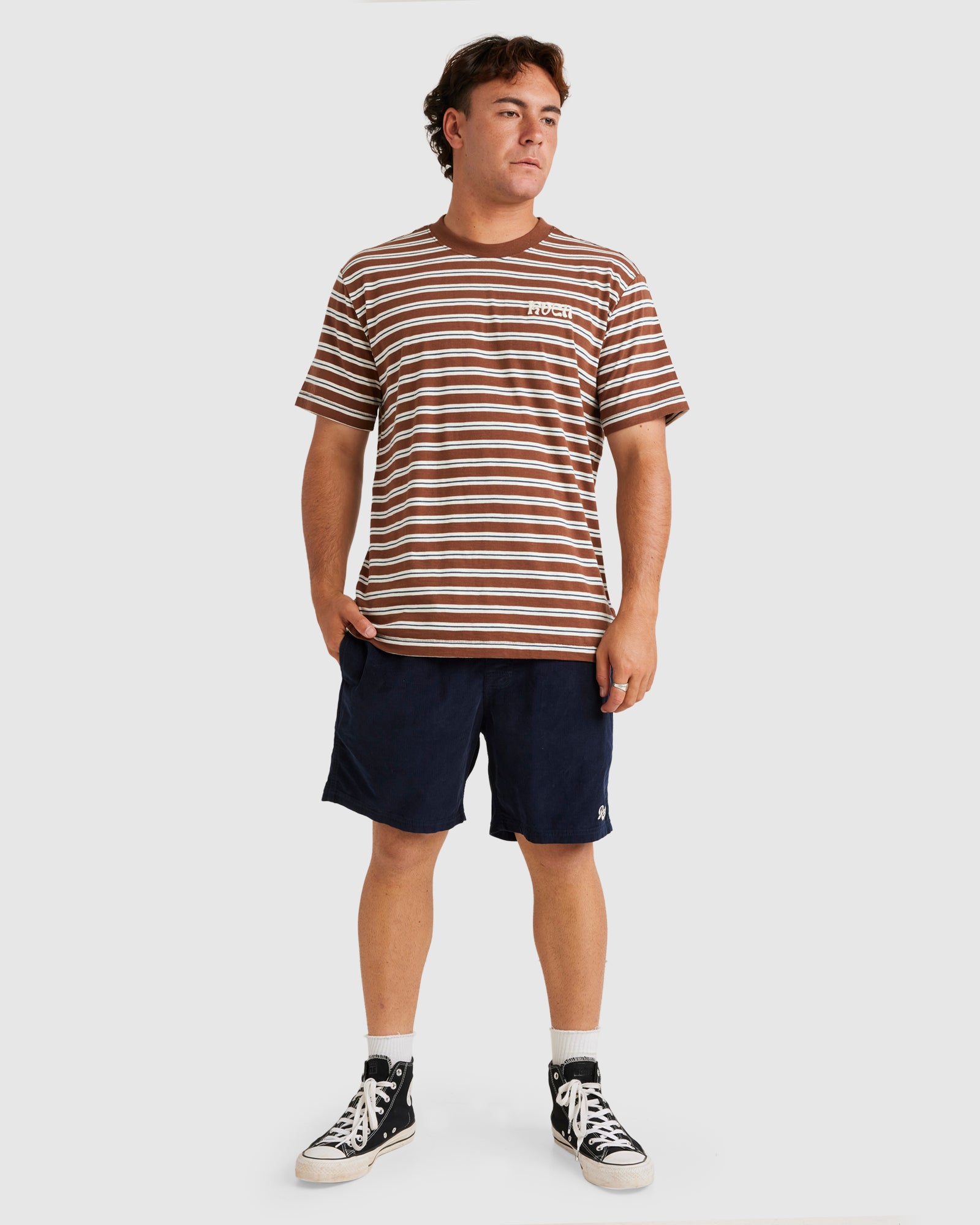 Mens Escape Cord Elastic Edge Walkshorts