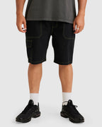 Mens Elastic Utility Walkshorts