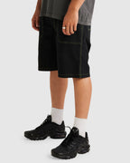 Mens Elastic Utility Walkshorts