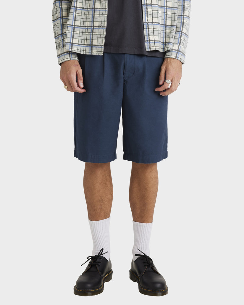 Mens Varsity Twill Shorts