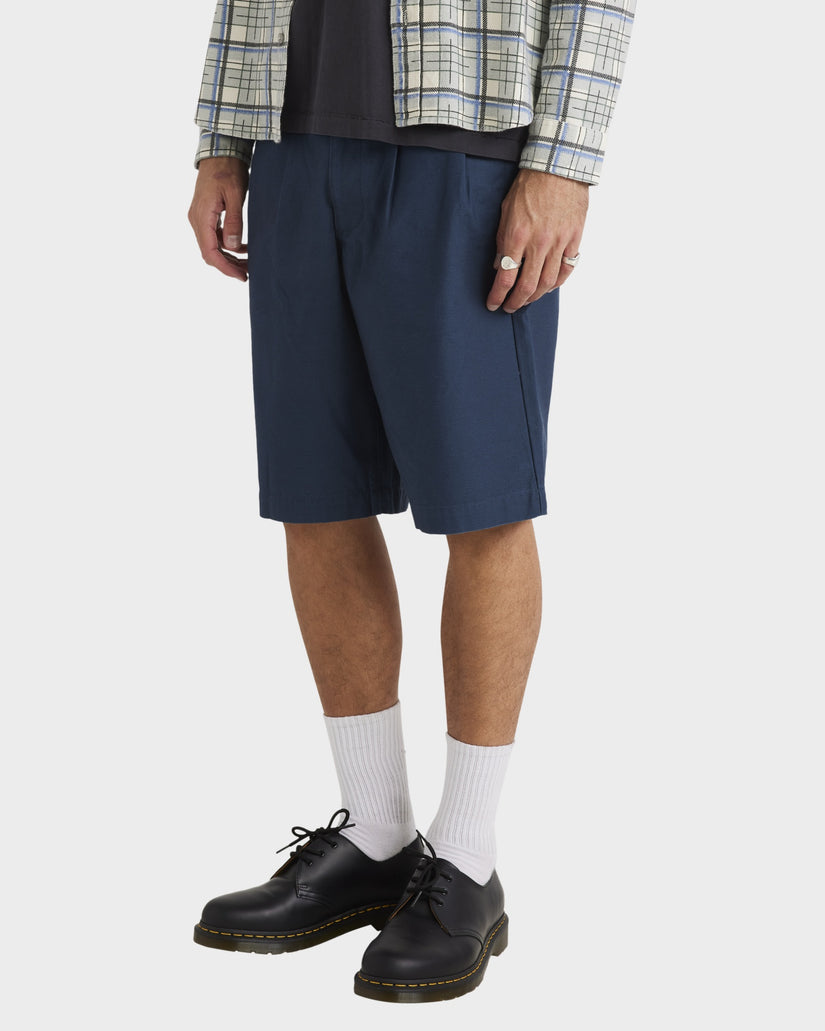 Mens Varsity Twill Shorts