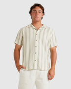 Mens Beat Stripe Short Sleeve Shirt