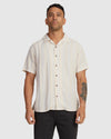 Mens Beat Stripe Short Sleeve Shirt