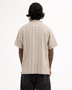 Mens Vacancy Stripe Short Sleeve Shirt
