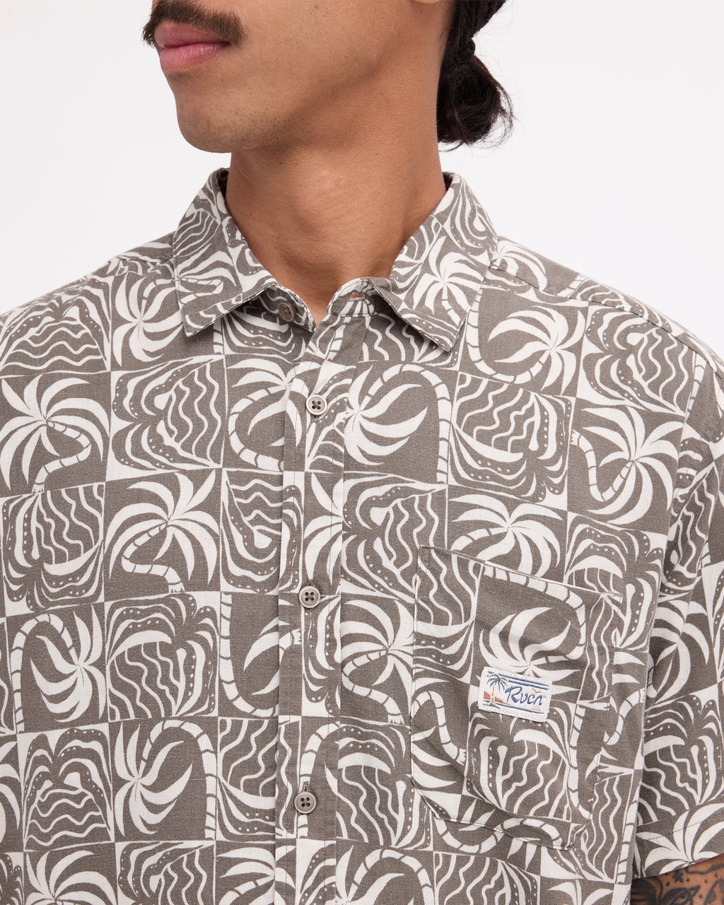 Mens Exotica Short Sleeve Shirt