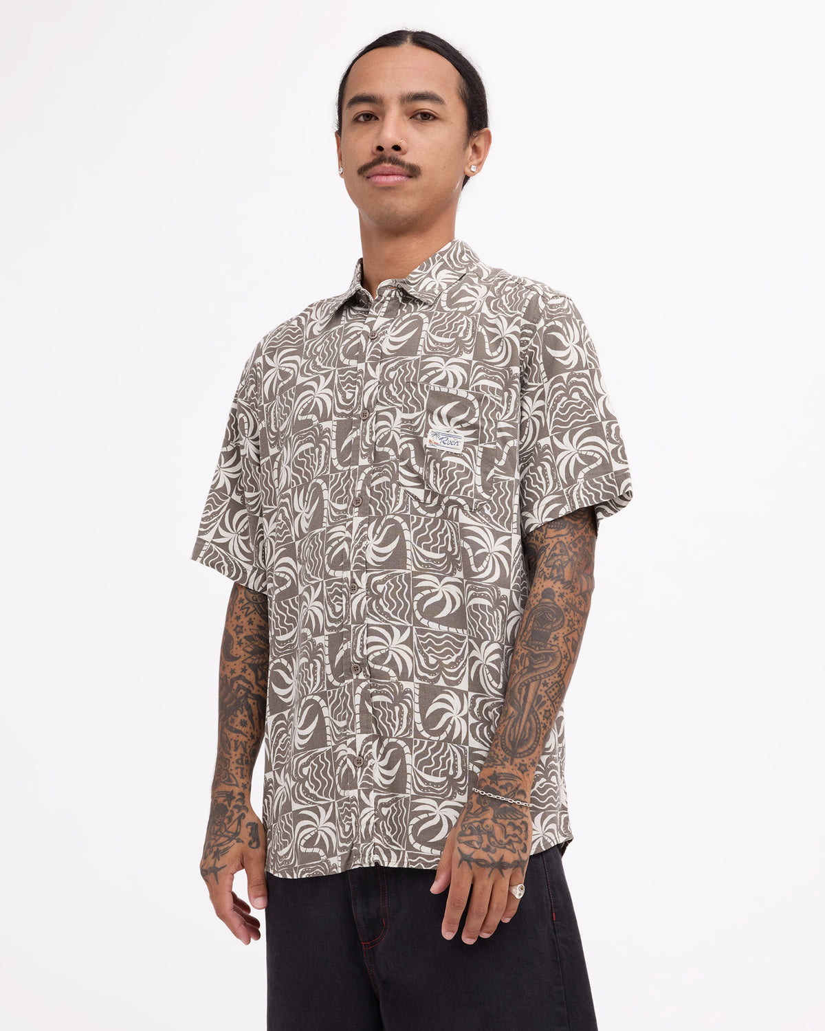 Mens Exotica Short Sleeve Shirt
