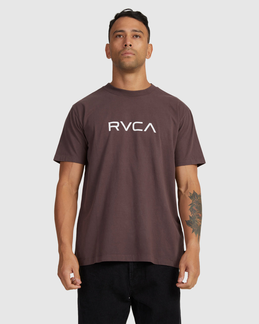 Mens Big RVCA Washed T-Shirt