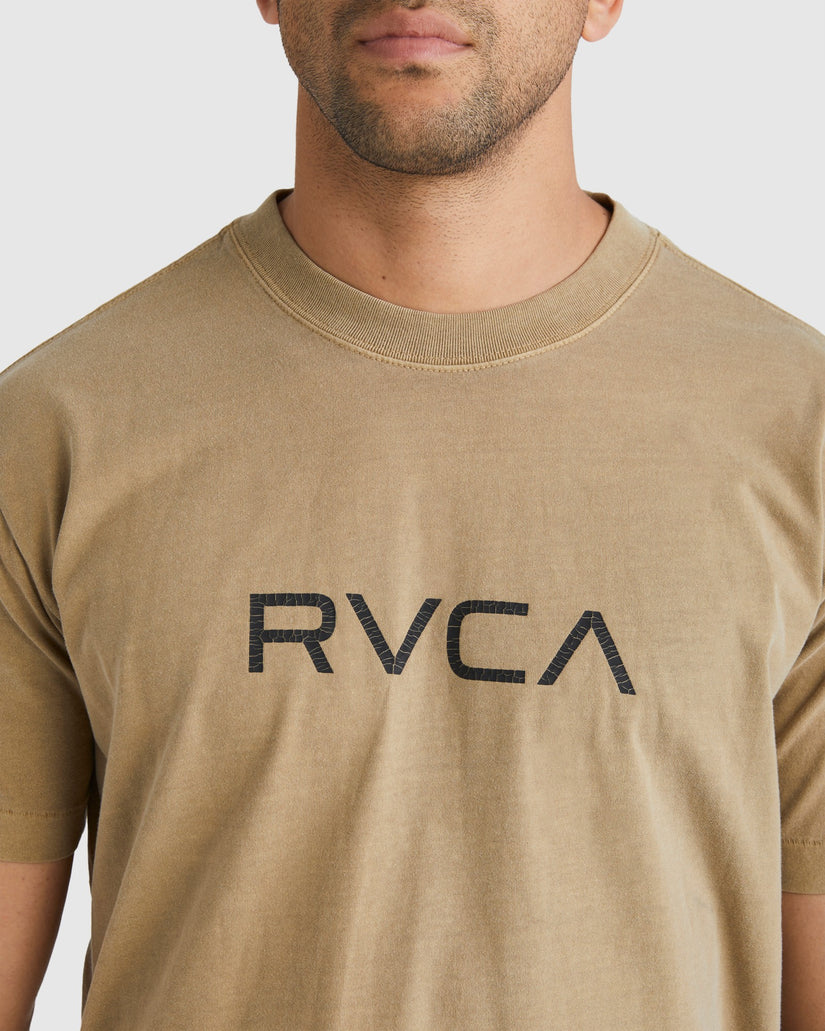 BIG RVCA WASHED SS TEE