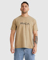 BIG RVCA WASHED SS TEE