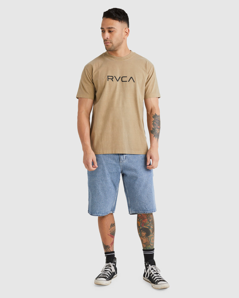 BIG RVCA WASHED SS TEE