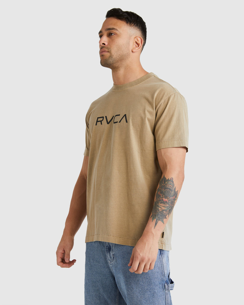 BIG RVCA WASHED SS TEE