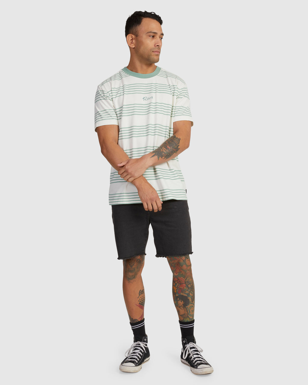 VENICE STRIPE SS TEE