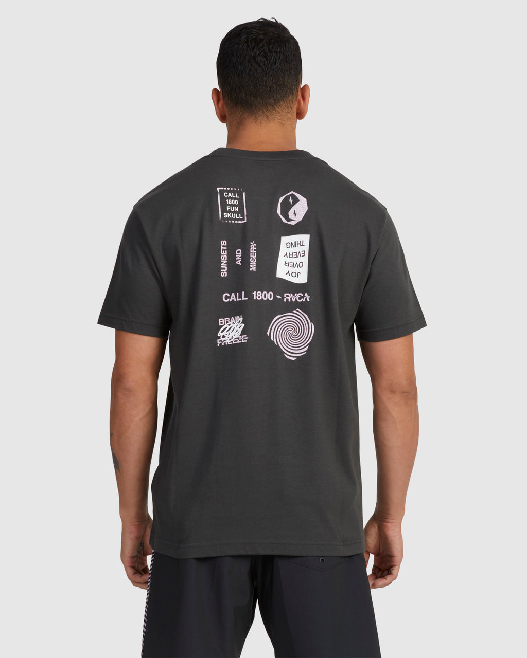 CALL RVCA SS TEE