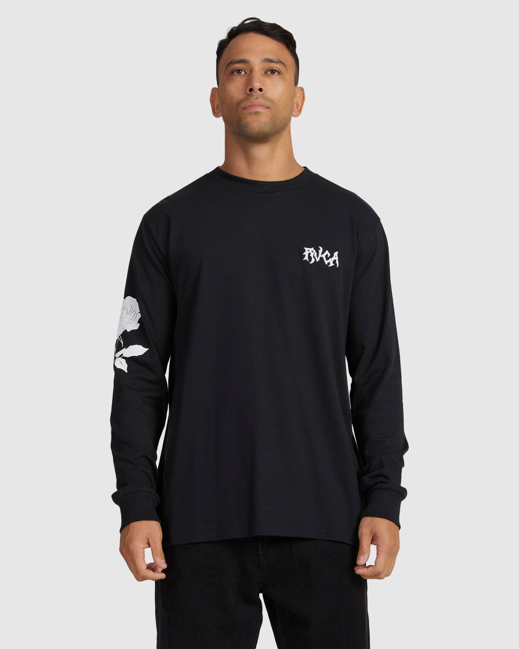 RVCA ROSE LS TEE