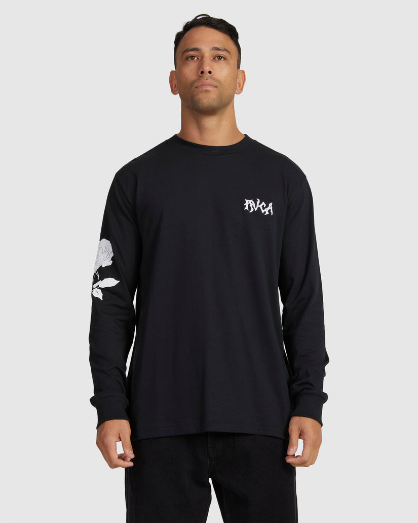 RVCA ROSE LS TEE