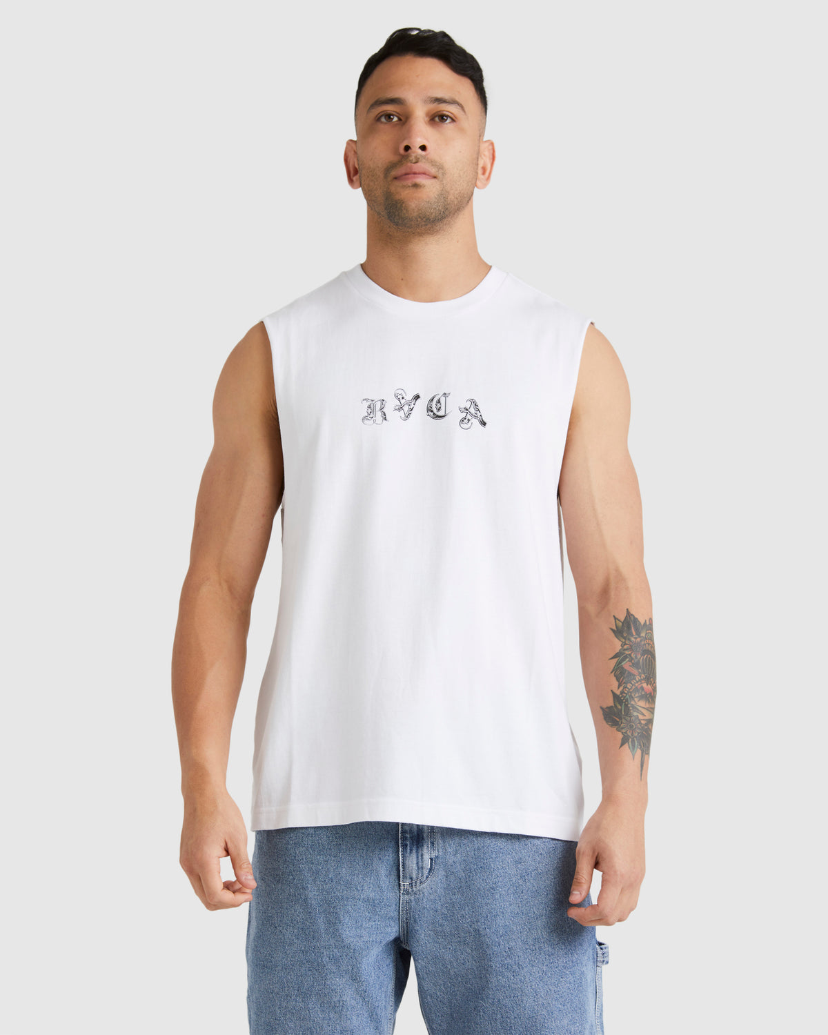 Mens Mens Benj Bouquet Muscle Tank