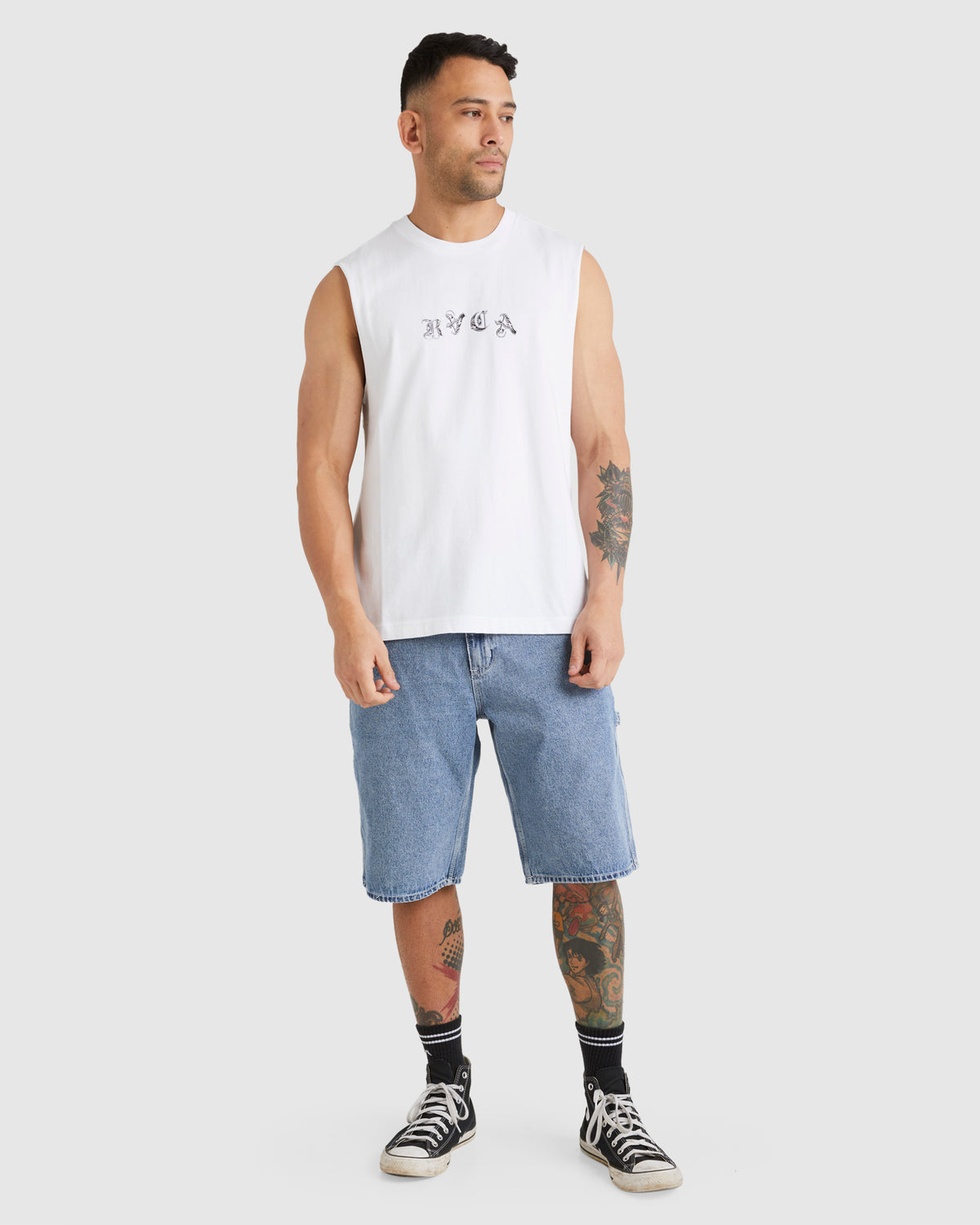 Mens Mens Benj Bouquet Muscle Tank