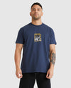 Mens RVCA Midnight T-Shirt