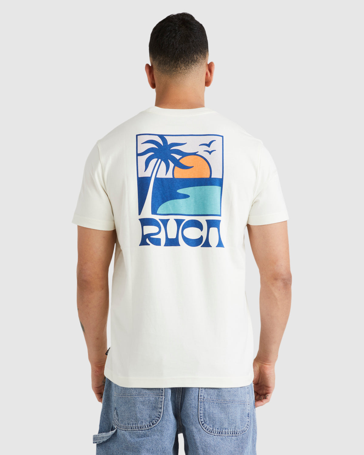 Mens RVCA Sundown T-Shirt