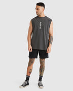 Mens Lynes RVCA Muscle Shirts
