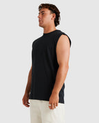 Mens RVCA Basic Muscle Shirts