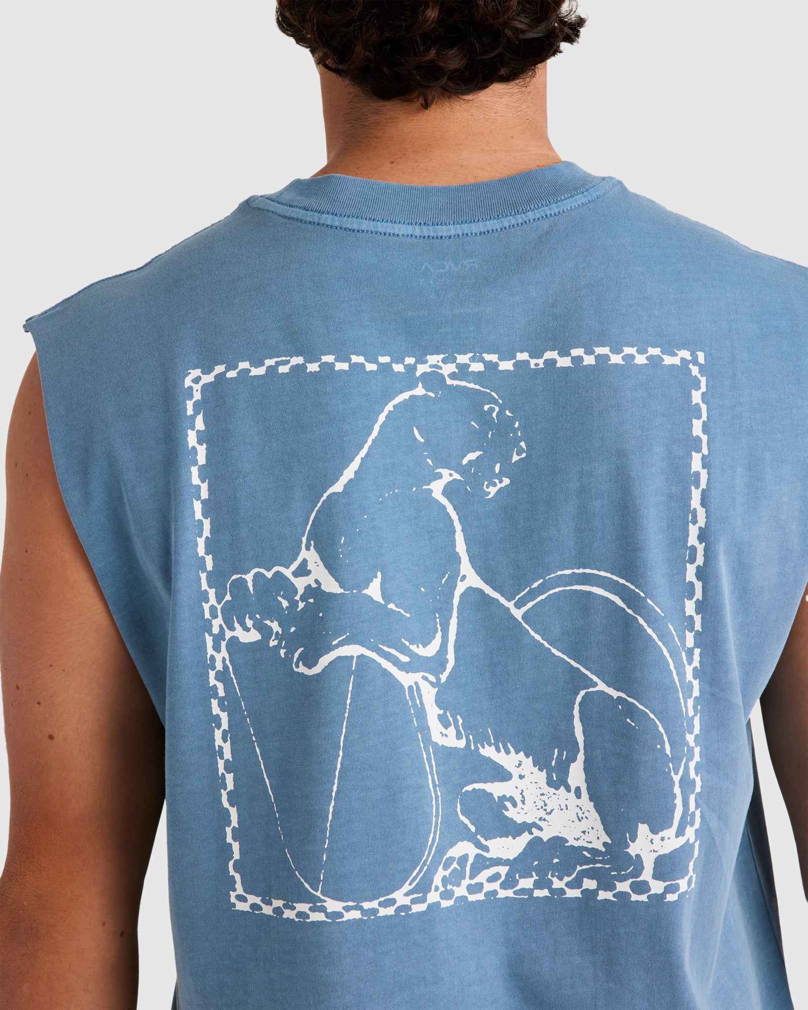 Mens Bad Cat Muscle Shirt