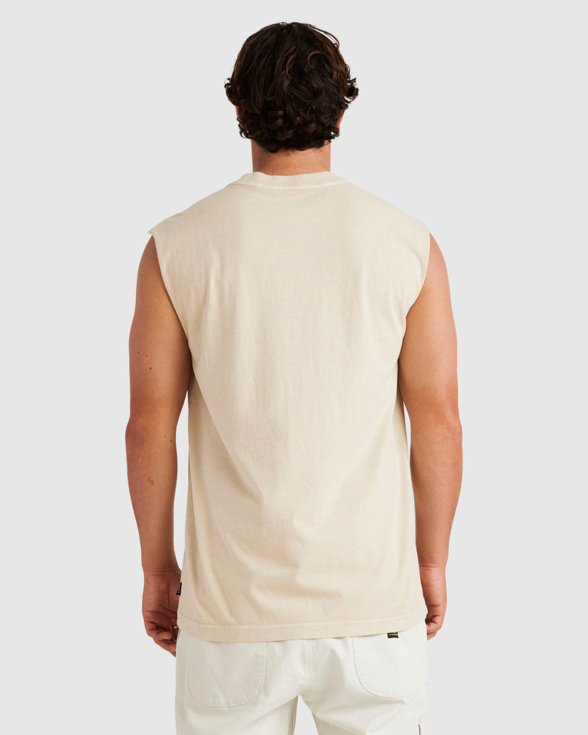 Mens RVCA Kanji Muscle Shirts