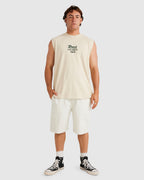 Mens RVCA Kanji Muscle Shirts