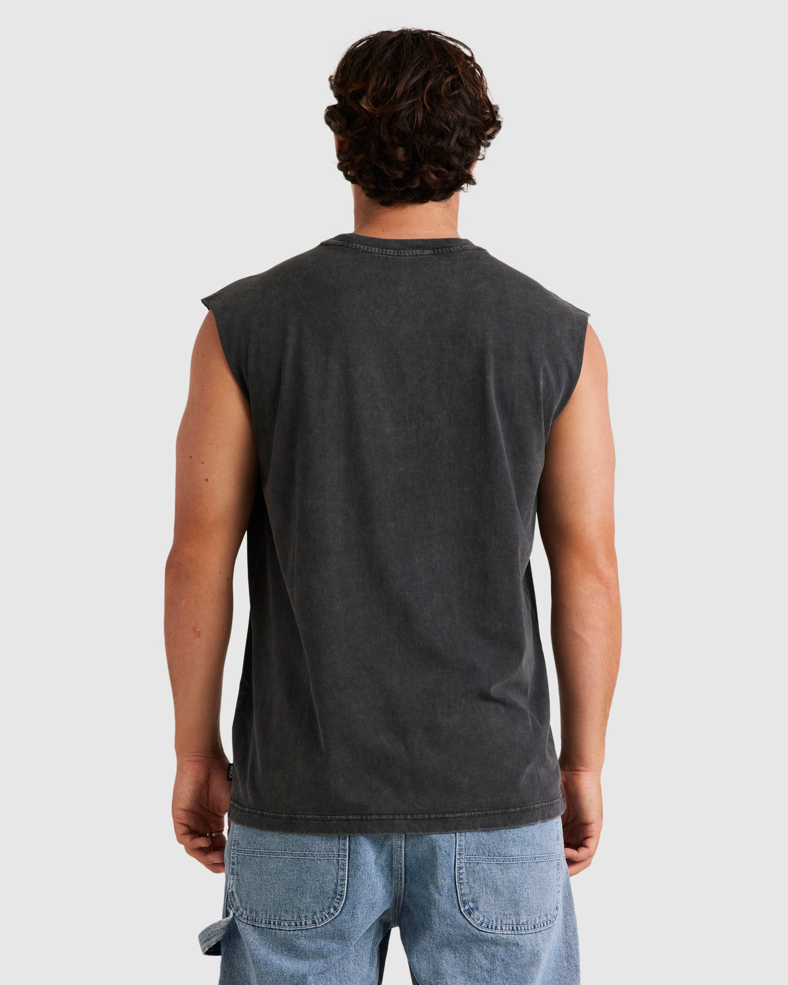 Mens Neon Lights Muscle Shirts