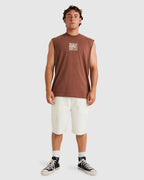 Mens Fronds Muscle Shirt