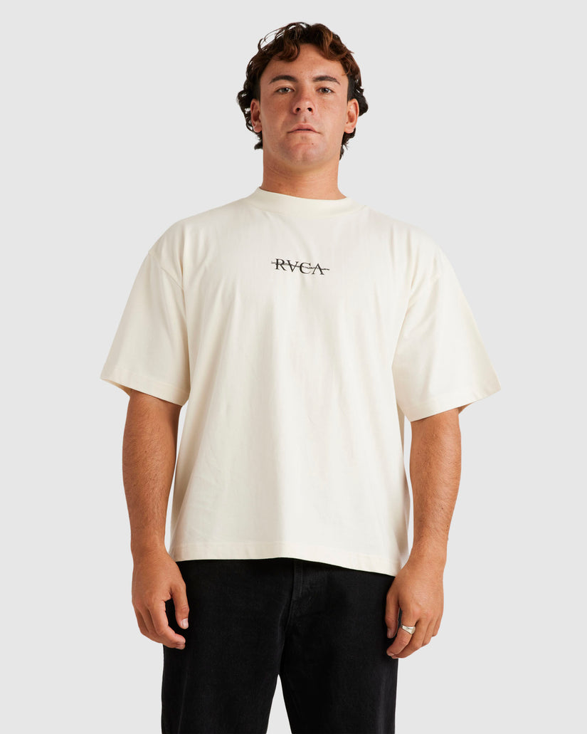 Mens RVCA Strike Off T-Shirt