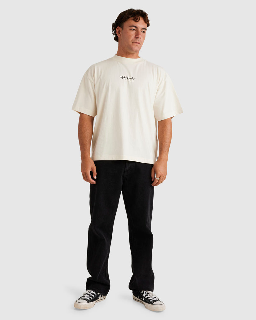 Mens RVCA Strike Off T-Shirt