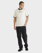 Mens Varsity Ringer Short Sleeve Shirt